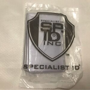 5 Pack Clear Vertical Vehicle Parking Pass Holder Hand Tag ID New